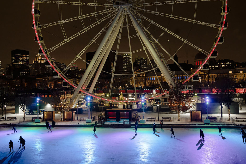 Montreal Rinks GRAND OPENING OF THE OLD PORT SKATING RINK | Old Port of Montréal