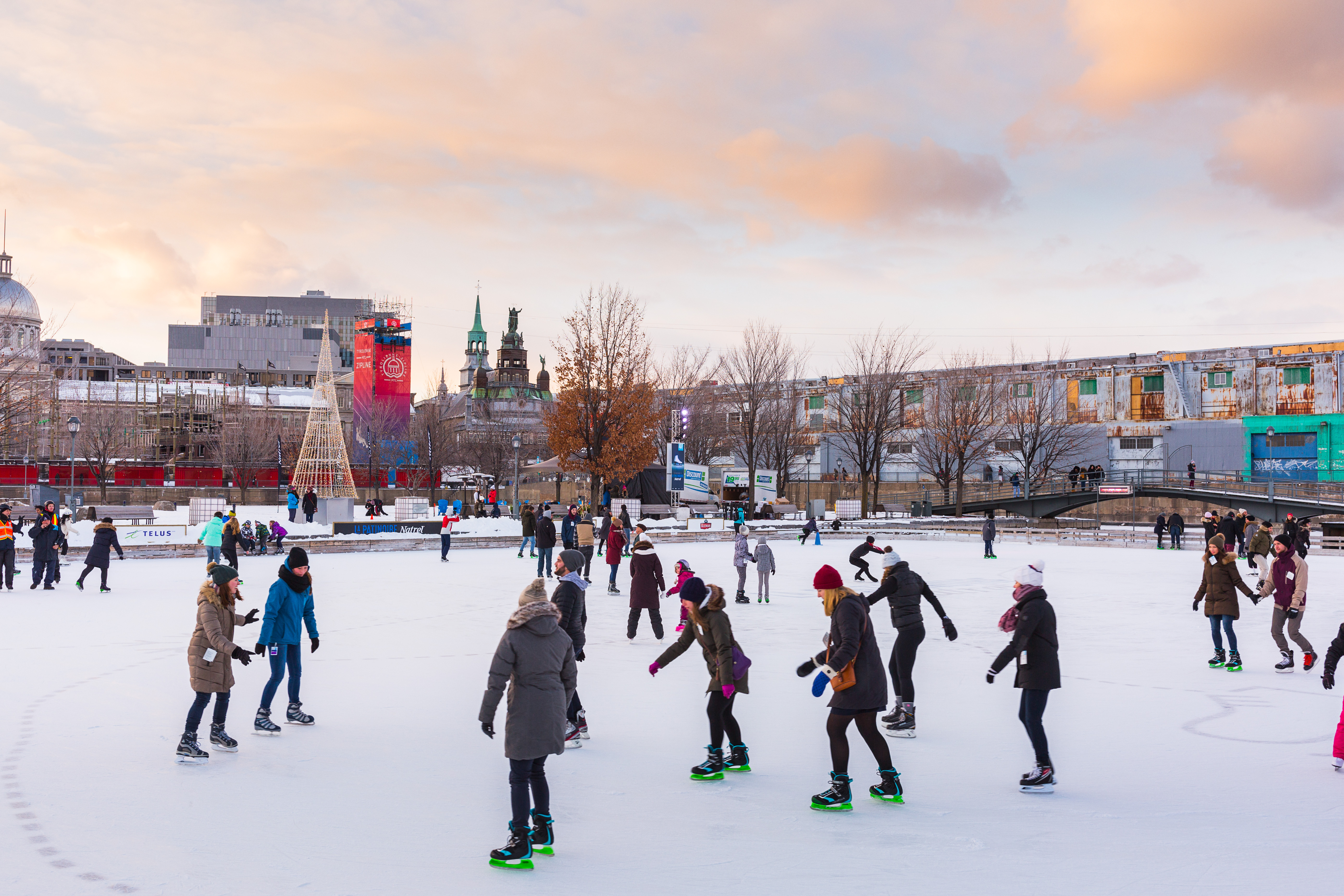 patinoire natrel idée cadeau montréal